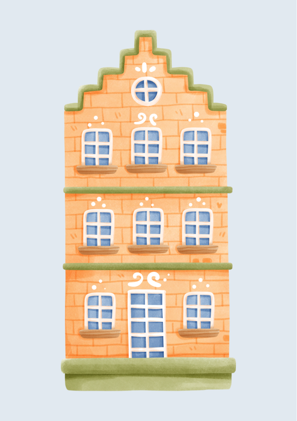 Geel huis