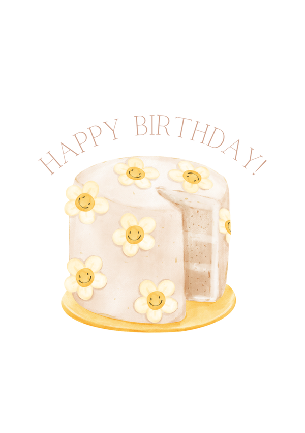 Taart 'Happy Birthday!'