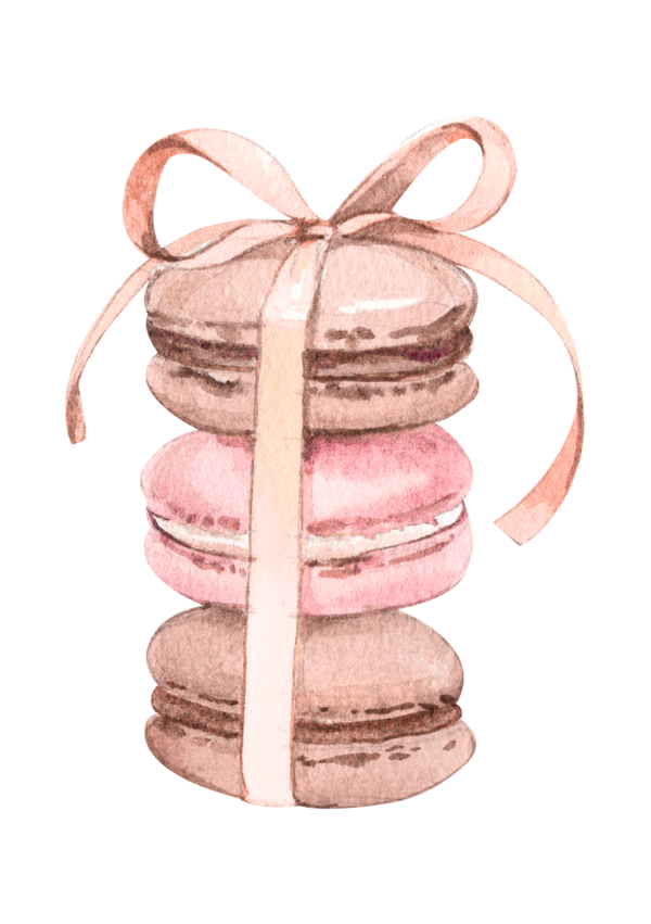 Macarons Roze