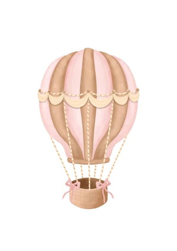 Luchtballon Roze