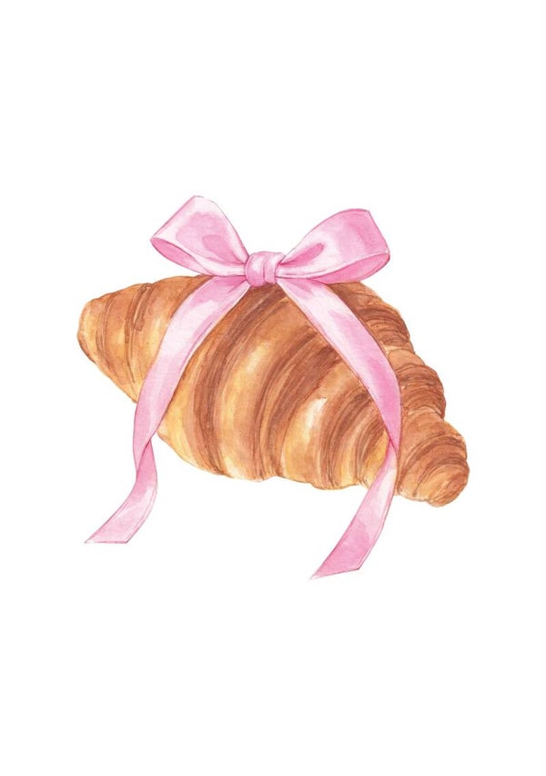 Croissant roze