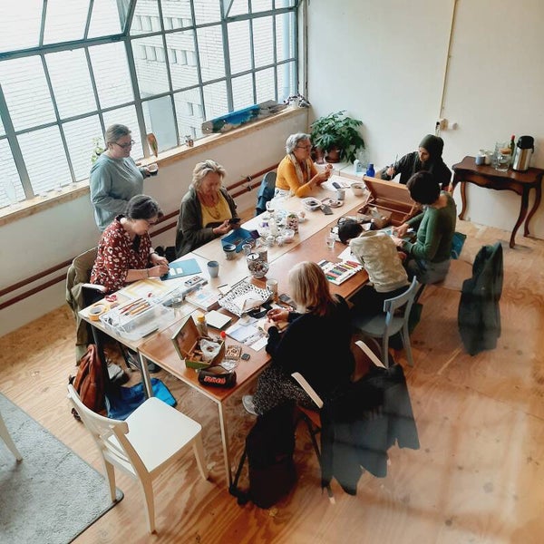 6-rittenkaart Open Atelier