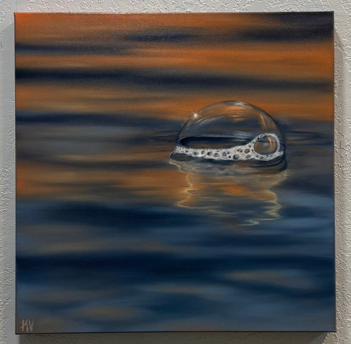 Golden Reflection 20x20