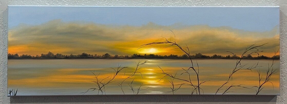 Where Light Lingers 12x36