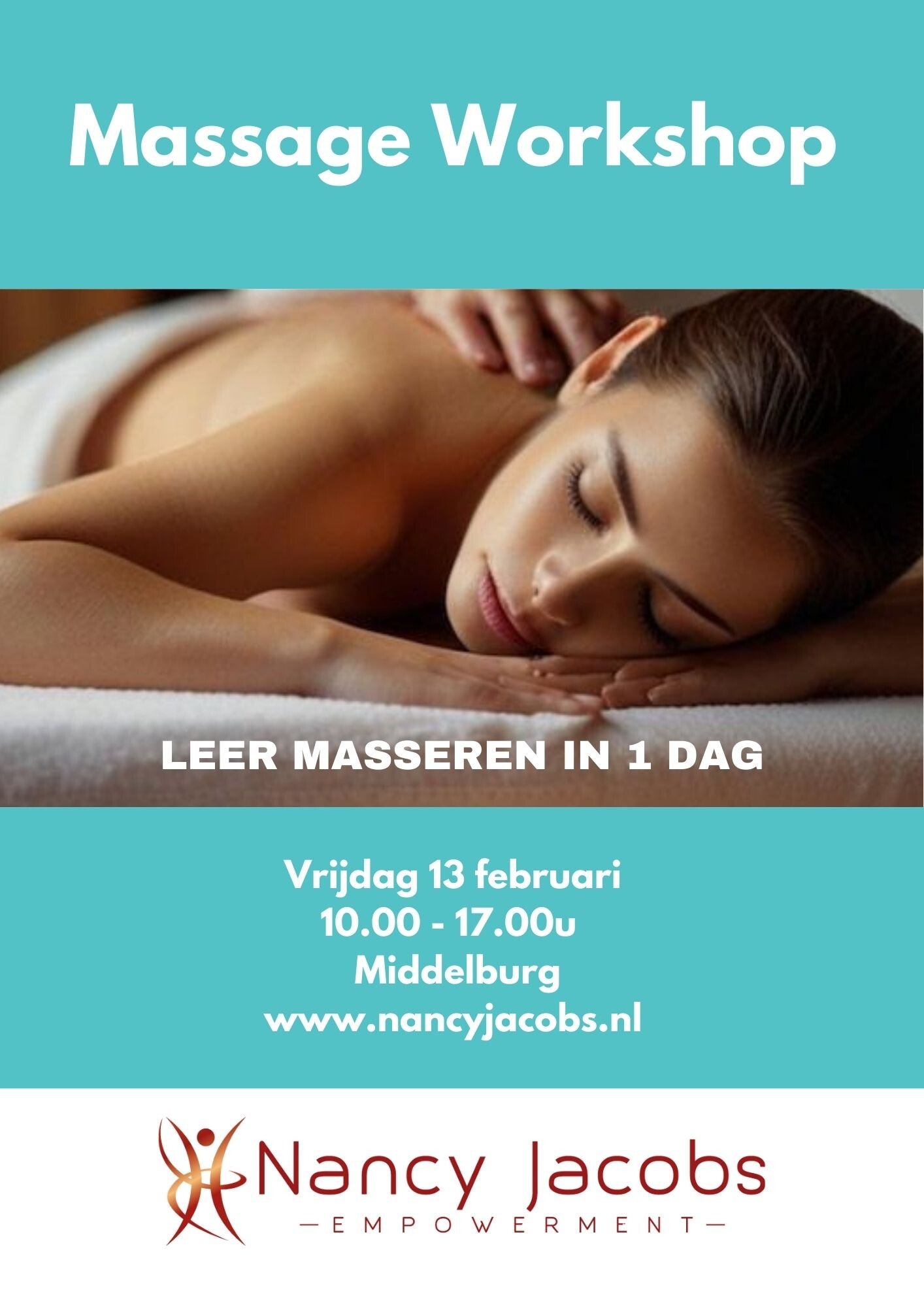 Massageworkshop: leer masseren in 1 dag