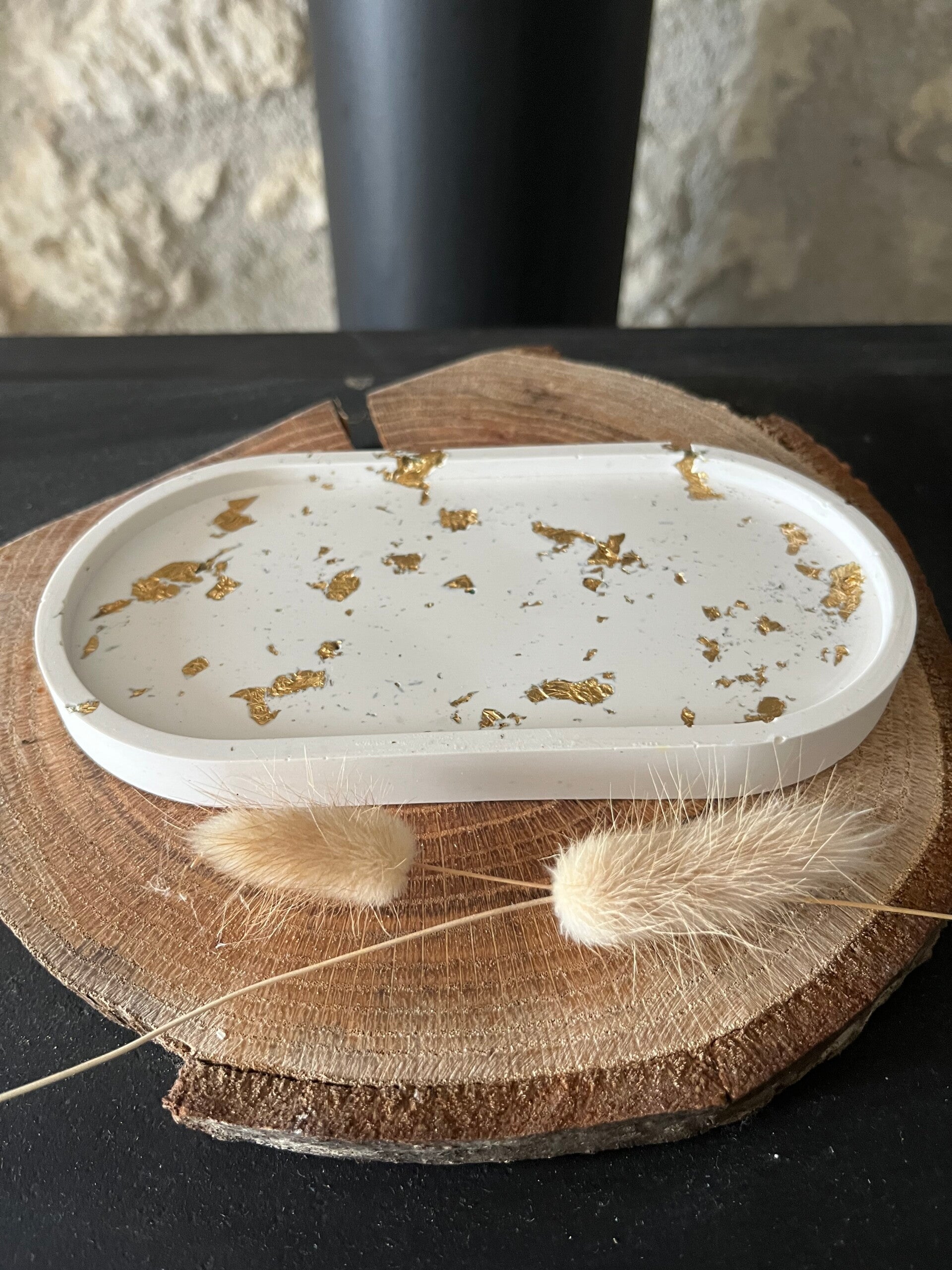 Vide poche - Blanc et Or