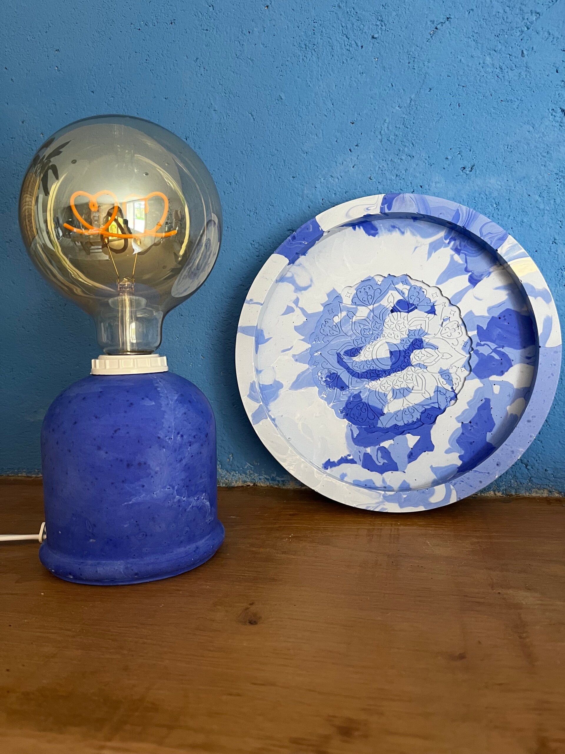 Centre de table Mandala - 3 nuances