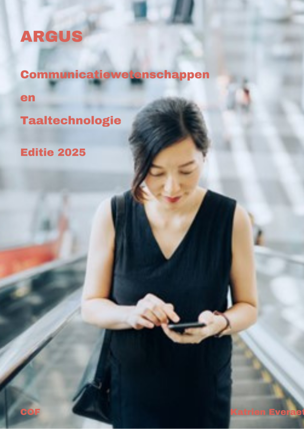 Communicatiewetenschappen en taaltechnologie