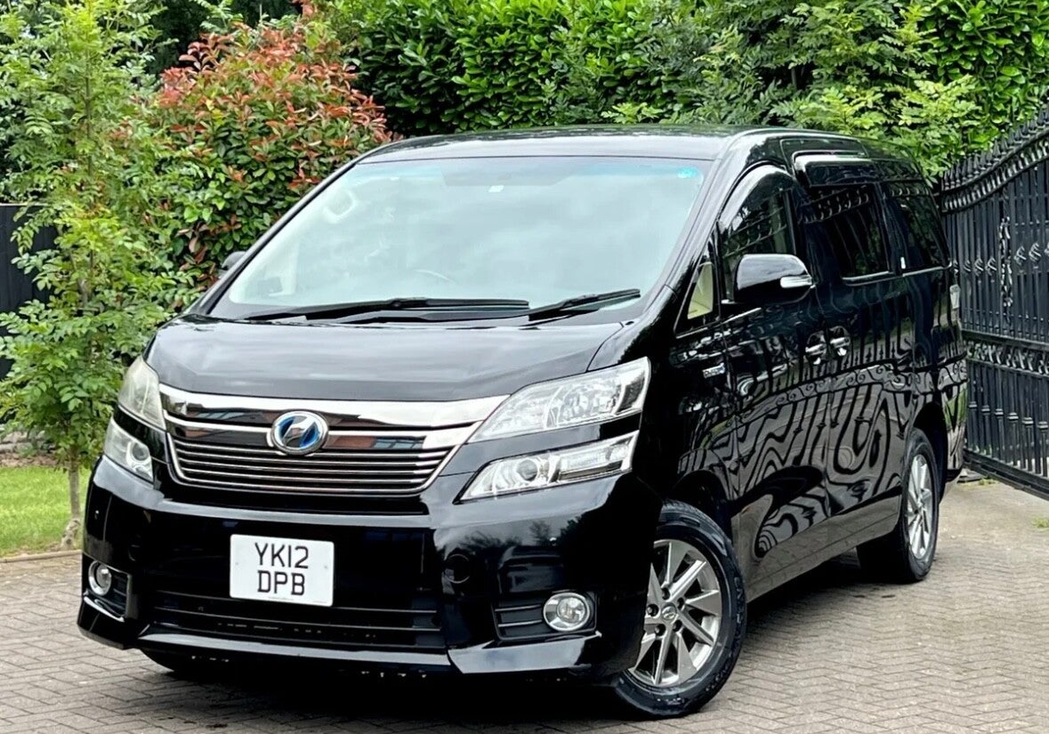 Toyota Alphard 2012 2.4 petrol auto 67k £9799