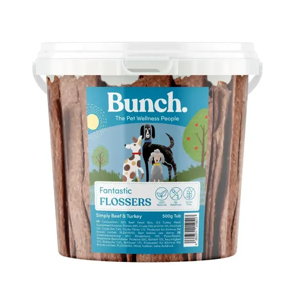 Bunch Vitality Tyggepinde Kalkun (500g Spand)