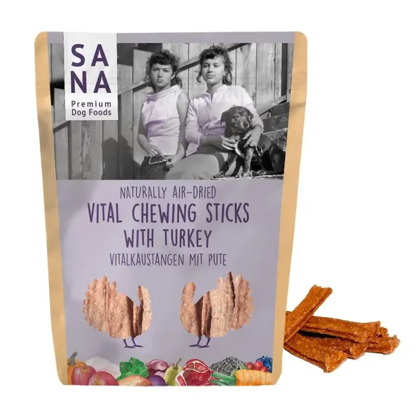 Vital Tyggepinde Kalkun 150g