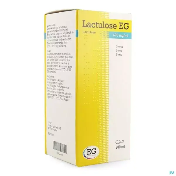 LACTULOSE EG SIROP 300 ML