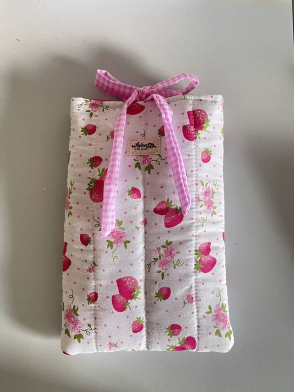 Strawberry Book Sleeve