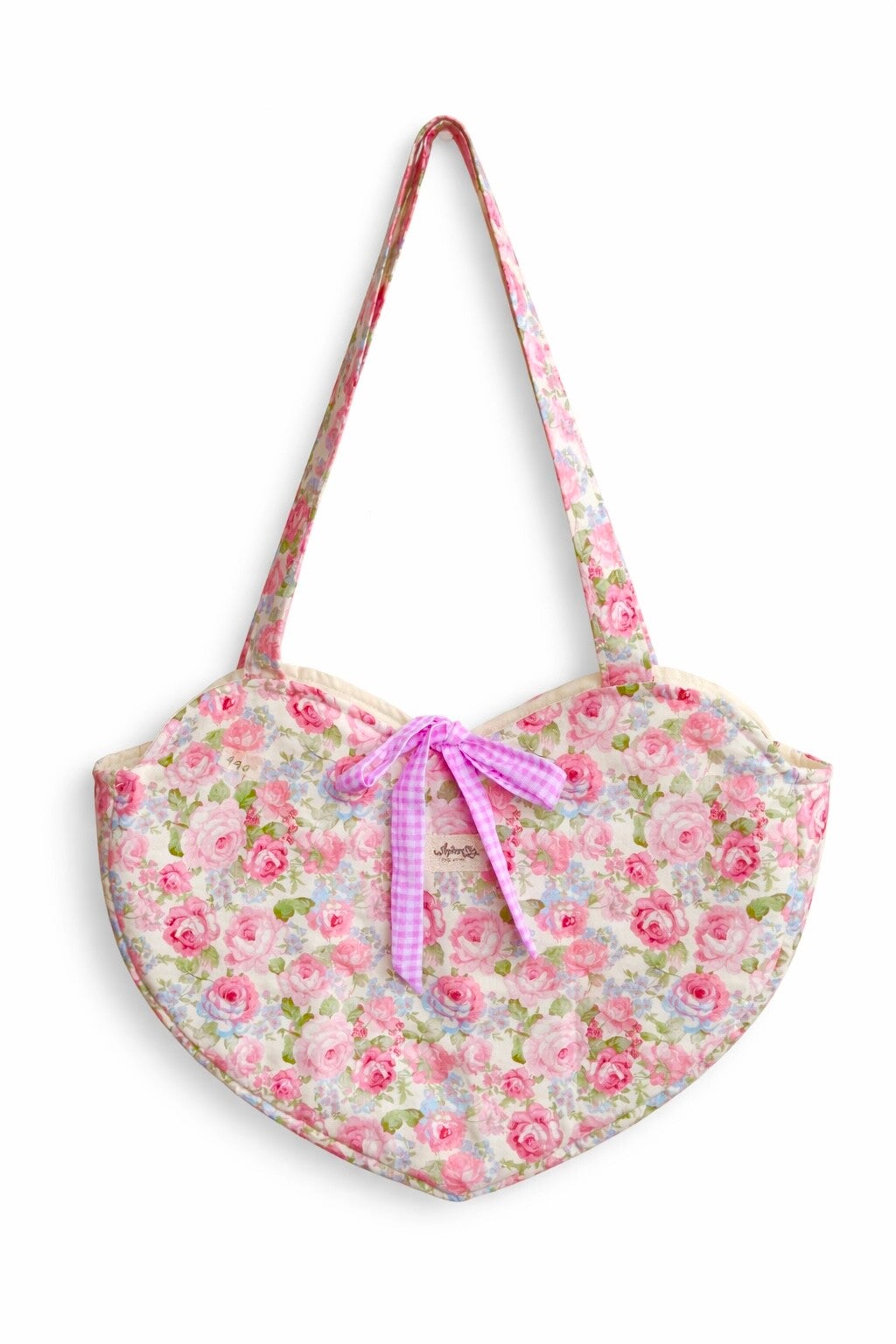 Floral Heart Bag With Base