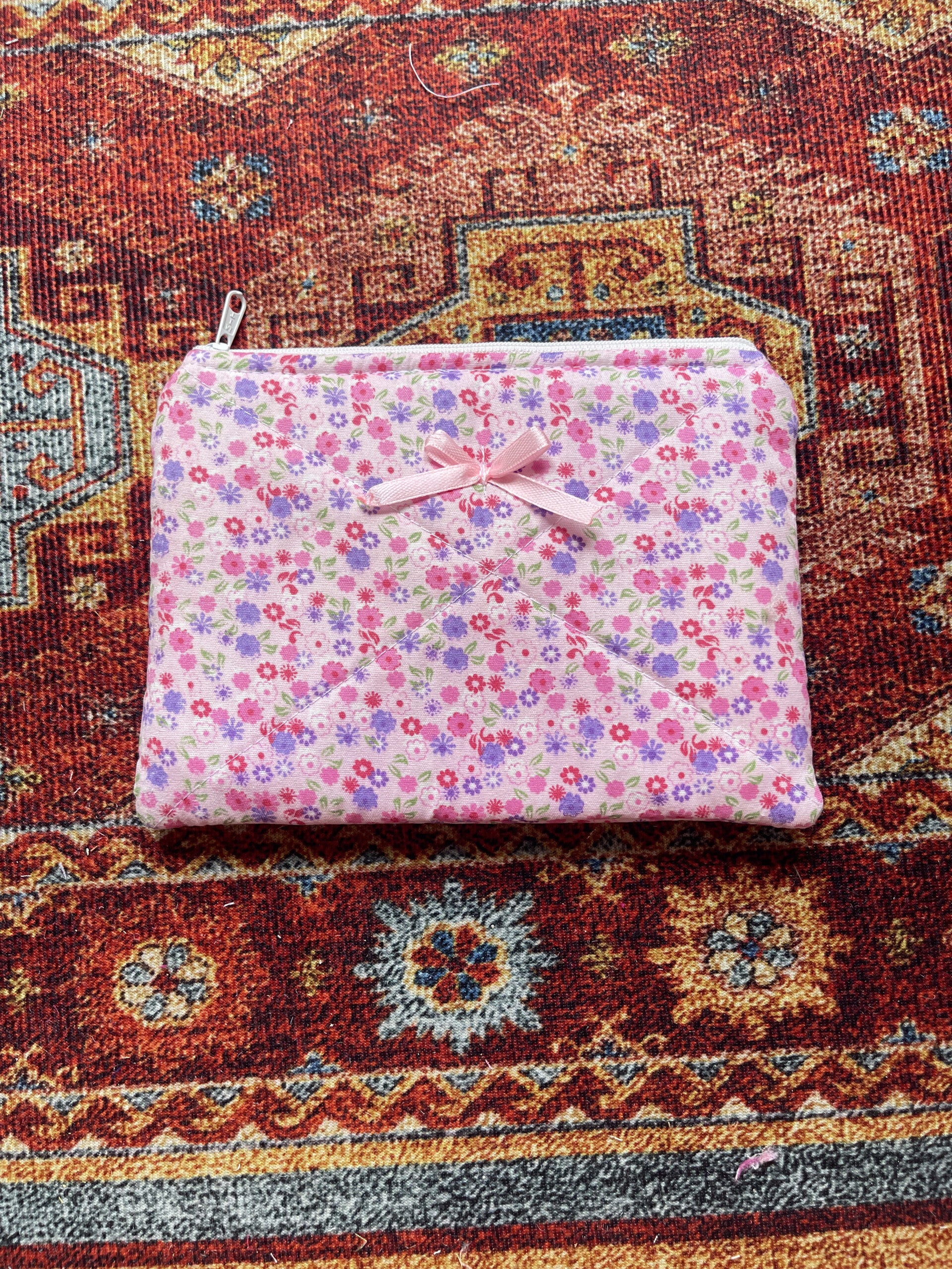 Pink Garden E-reader Sleeve / Pouch