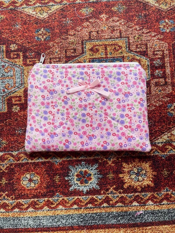 Pink Garden E-reader Sleeve / Pouch
