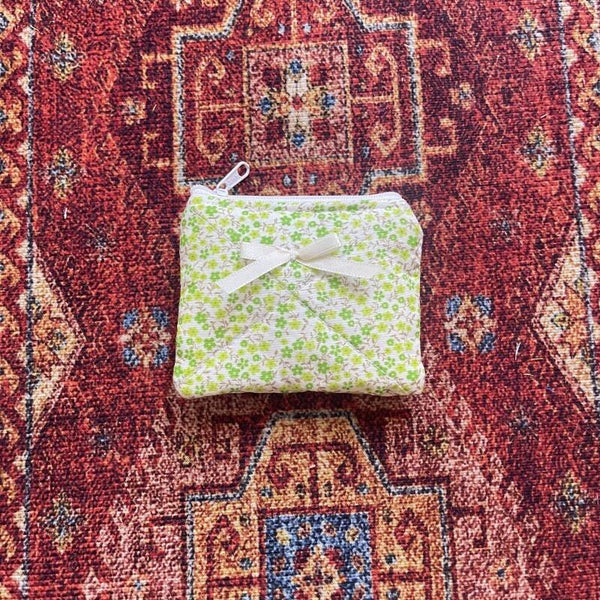 Garden Light Green Coin Purse