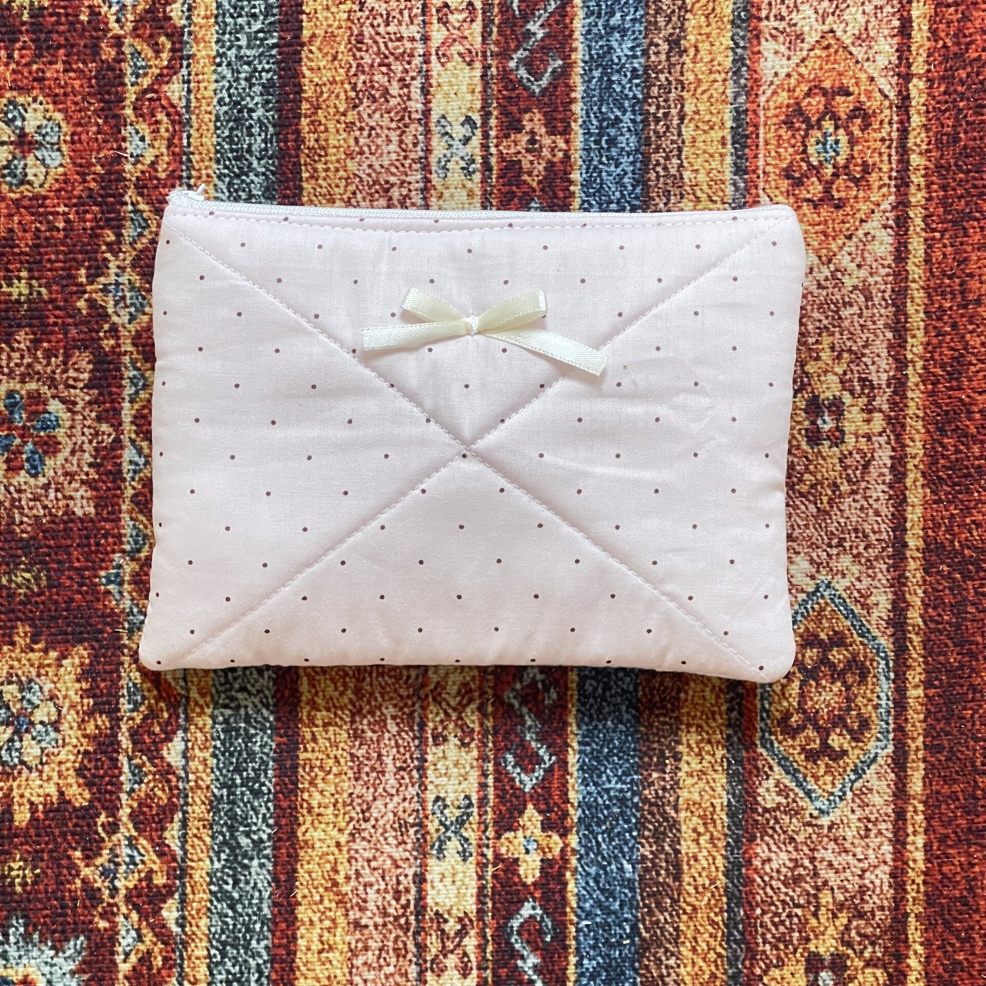 Pink & Brown E-reader Sleeve / Pouch