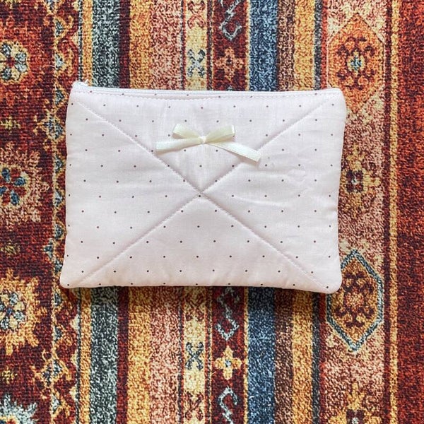 Pink & Brown E-reader Sleeve / Pouch