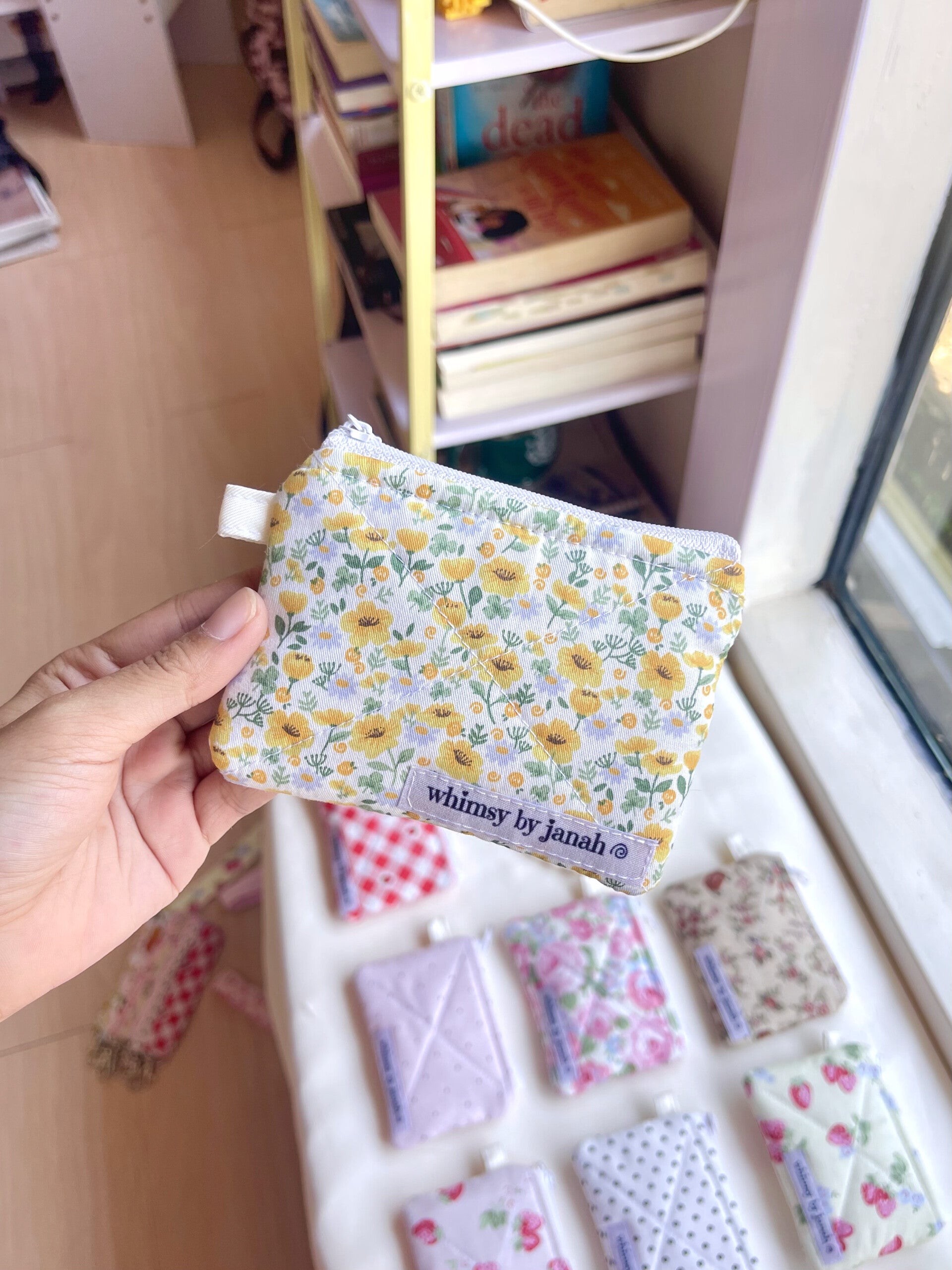 Sunflower Keychain Wallet