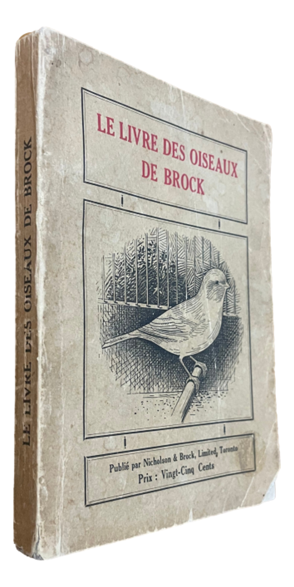 Le livre des oiseaux de Brock - 1927