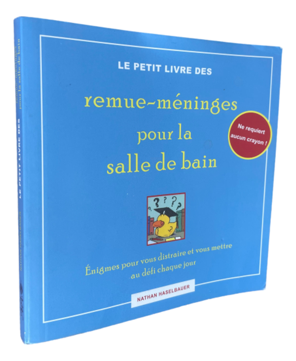 Nathan Haselbauer - Le petit livre des remue-ménages pour la salle de bain