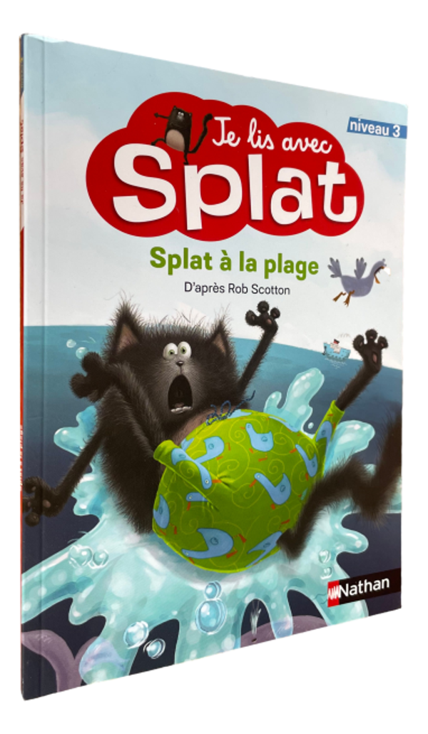 Rob Scotton -Je lis avec Splat - Splat à la plage