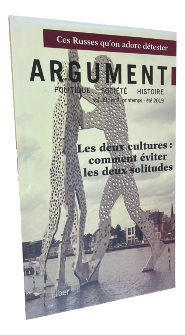 Argument - Les deux ciltures : Comment éviter les deux solitudes