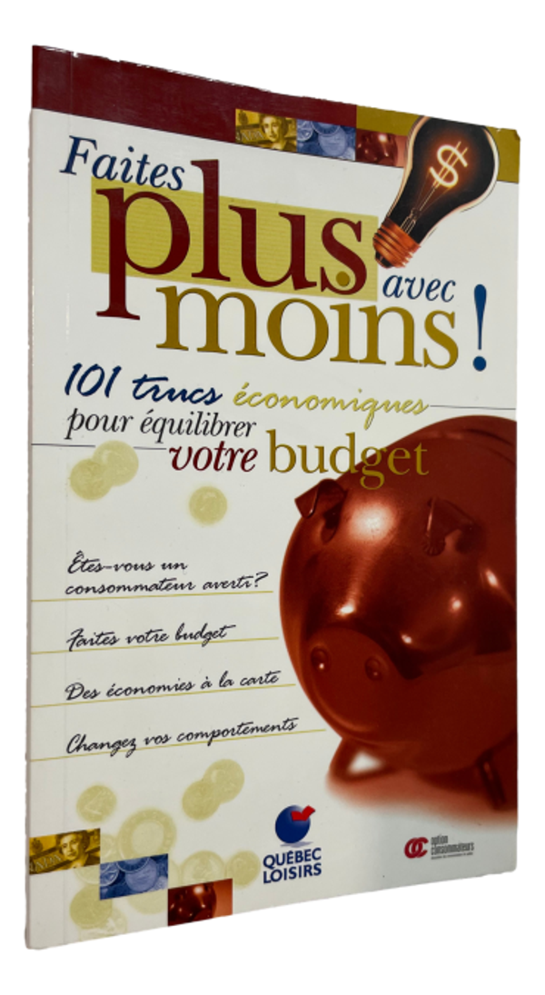 Québec Loisirs - Faites plus avec moins !