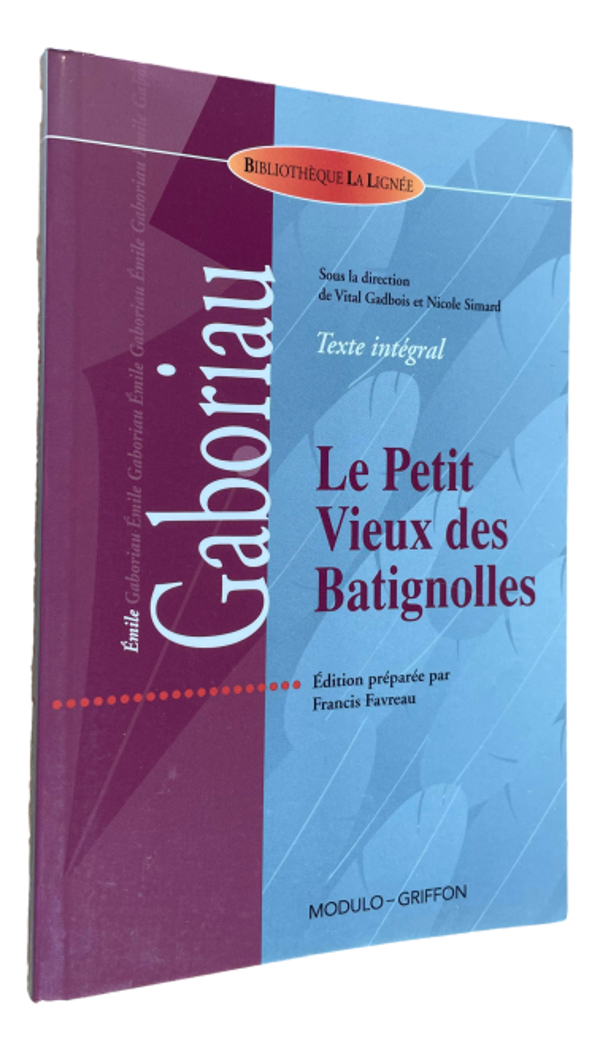 Émile Gaboriau - Le petit vieux des Batignolles