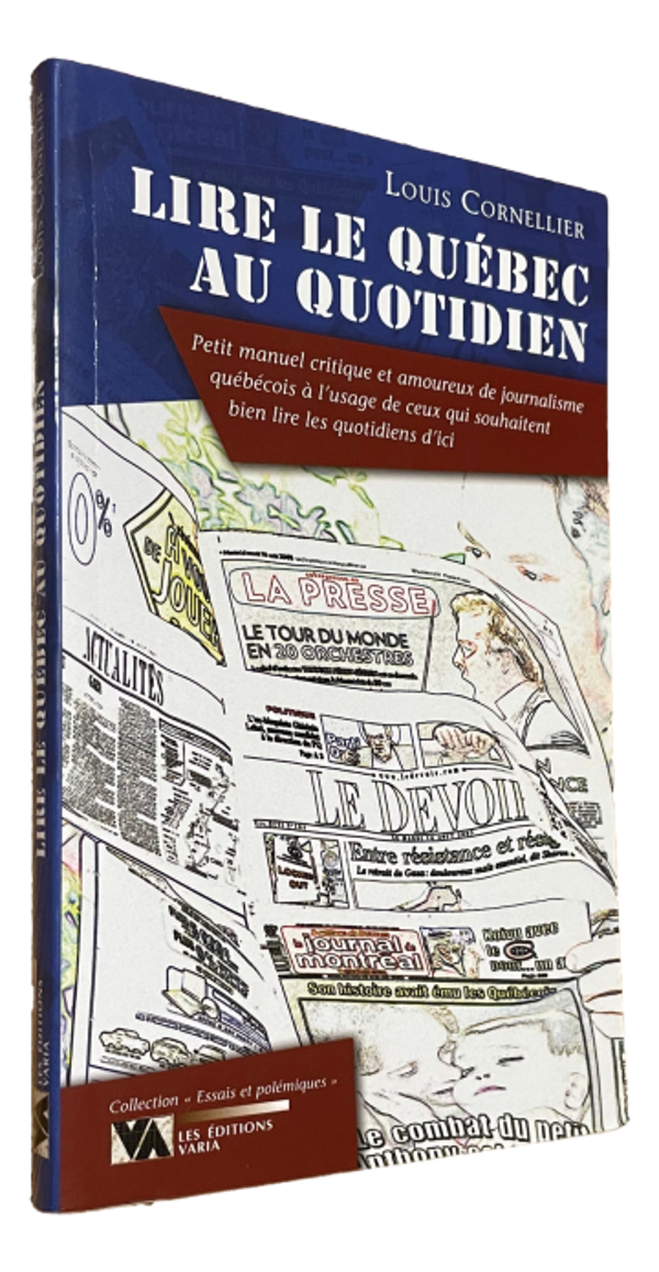 Louis Cornellier - Lire le Québec au Quotidien