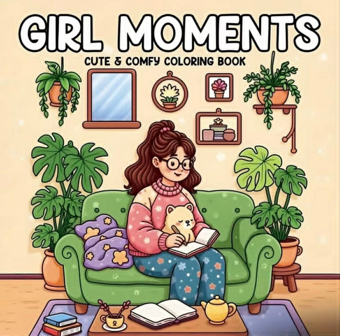 Cahier à Colorié - Girl Moments
