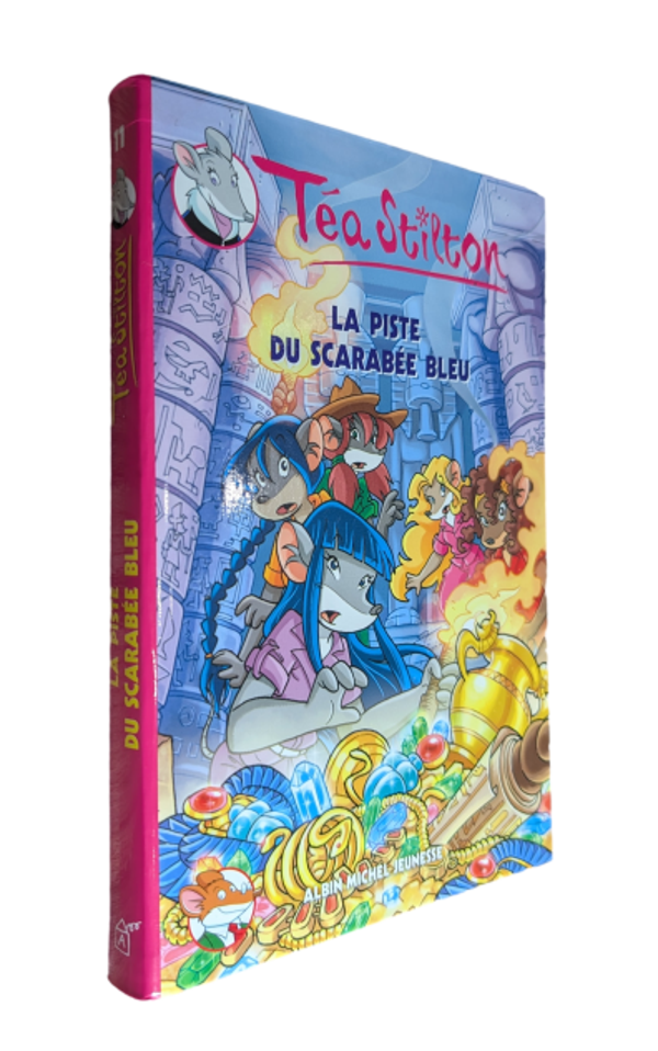 Téa Stilton - Tome 11 - La piste du scarabée bleu