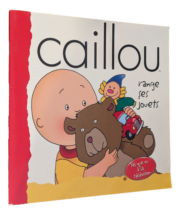 Caillou range ses jouets
