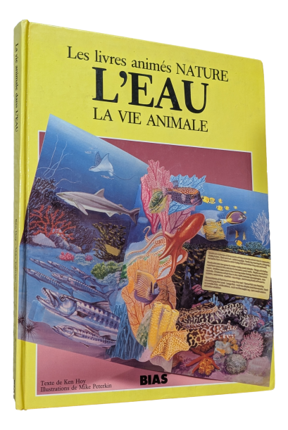 Les livres animés NATURE, L'eau - La vie animale