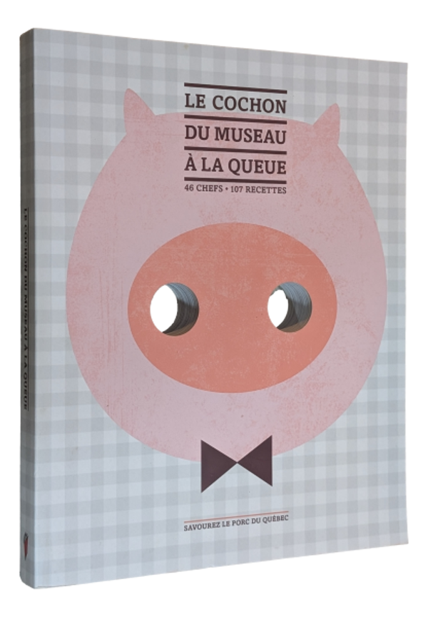 Le cochon du museau à la queue