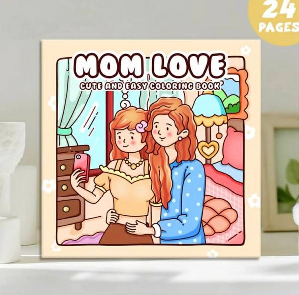 Livre à Colorier - Mom Love