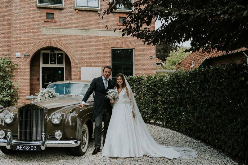 Rolls Royce Silver Cloud II trouwauto met chauffeur