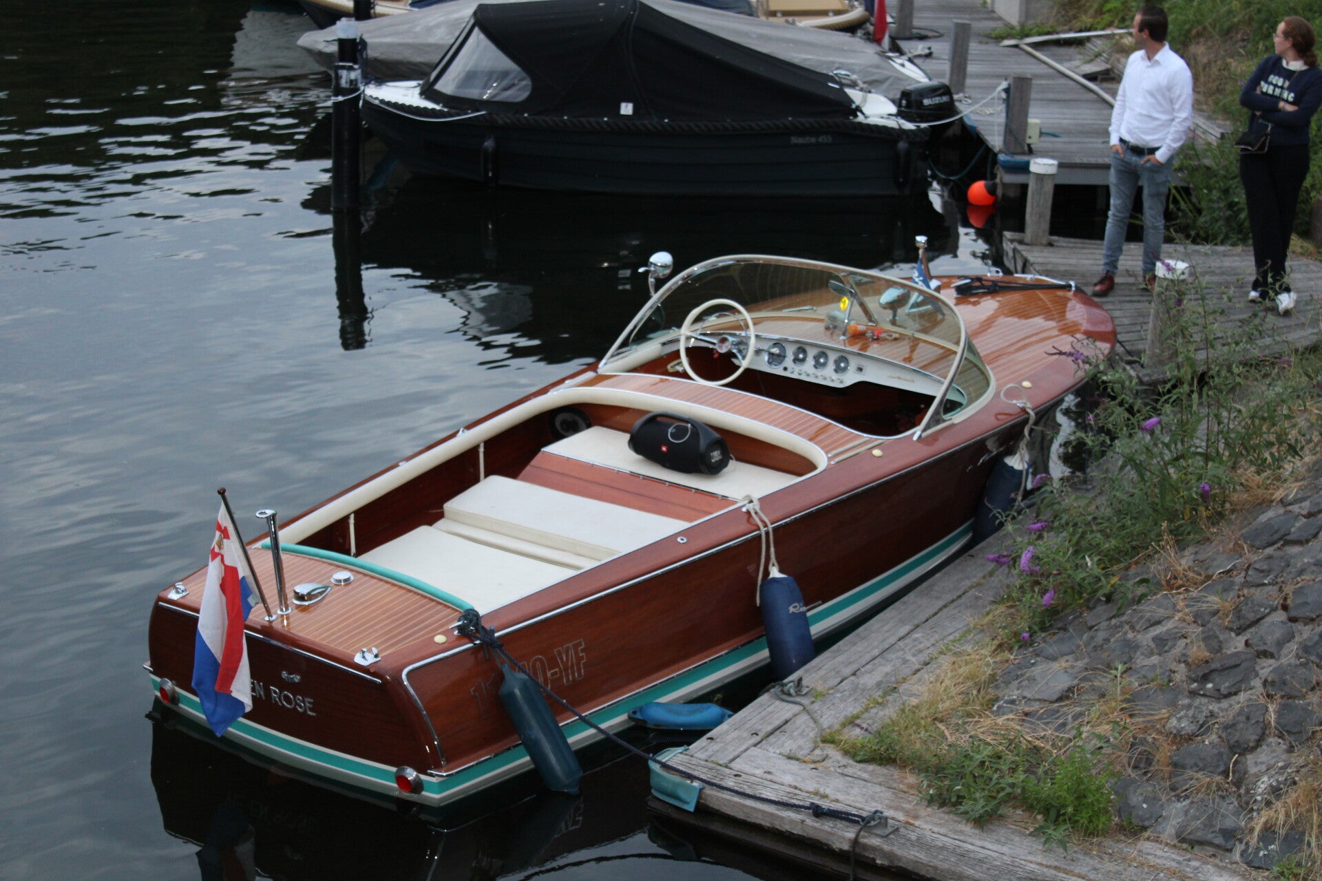 Unieke Riva trouwboot
