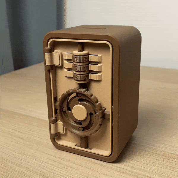 CashCatcher - mechanischer Mini-Tresor