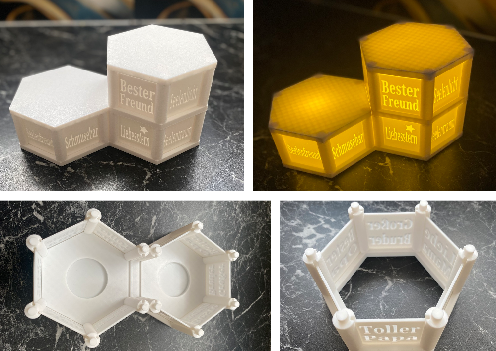 3er Turm - Variante I - Weiss