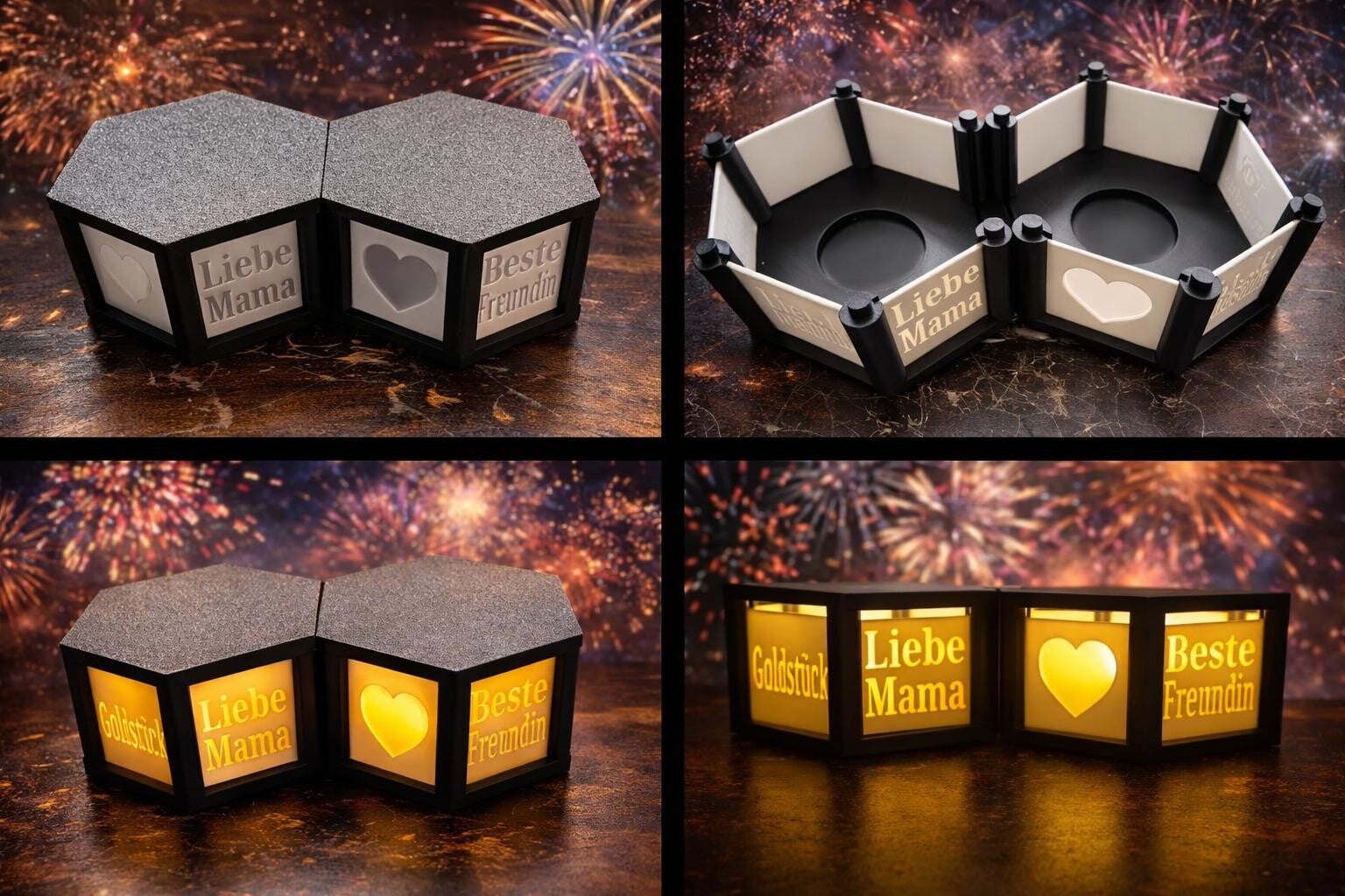 Das Pärchenhaus -Schwarz ♥ -Nr.00006