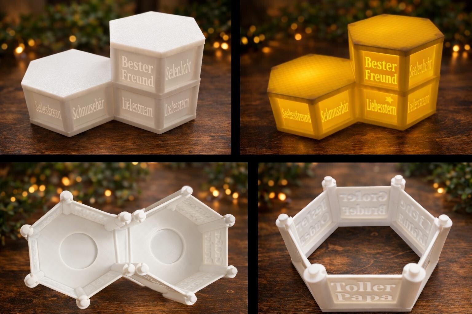 3er Turm - Variante I - Weiss -Nr.00007