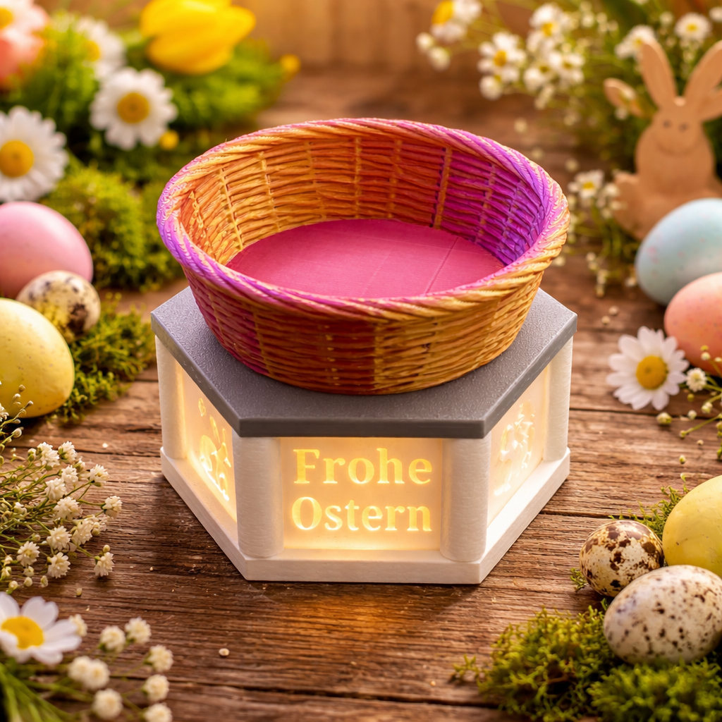 Single Häuschen mit Körbchen -Nr.00200