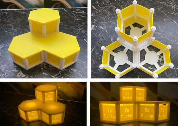 4er - Dreieck Haus - Weiss