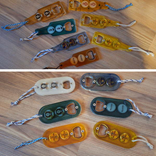 Bierbuddy - Handgemachter Epoxidharz-Flaschenöffner