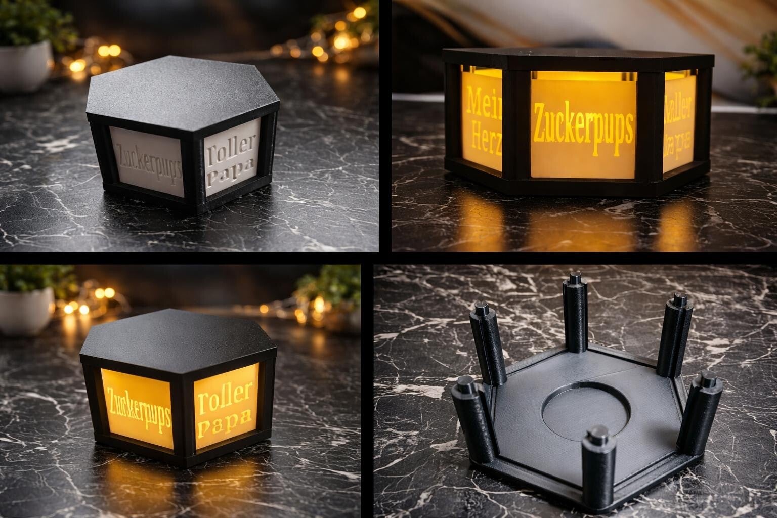 Single Häuschen - Schwarz -Nr.00002