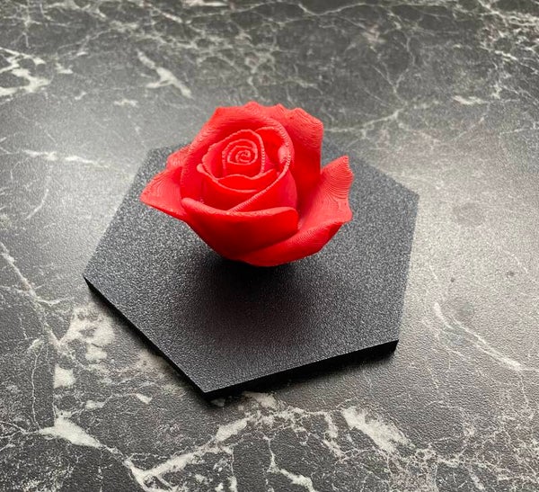 Rosendach - Schwarz/Rot