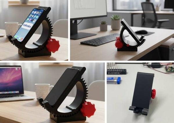 📱 Stylischer Smartphone‑Ständer mit Präzisions‑Schwenkmechanik - 47. Circle Shop