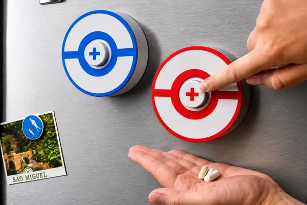 Pillenspender - Pokémon-Style